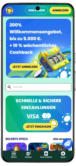 Offizielle Webseite Sambaslots Casino