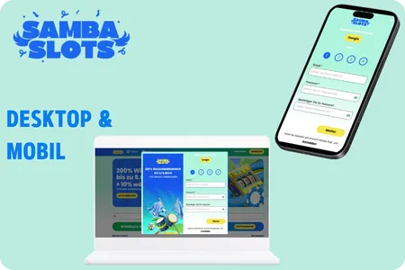 Samba Slots Casino Desktop & Mobil