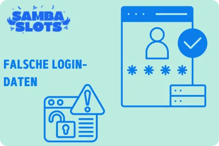 Samba Slots Falsche Login-Daten / Caps Lock / Passwortmanager