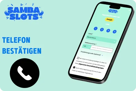 Samba Slots E-Mail/Telefon bestätigen